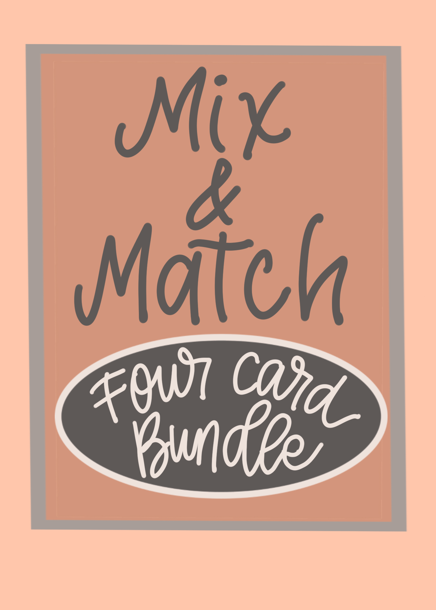 FOUR Greeting Card Bundle