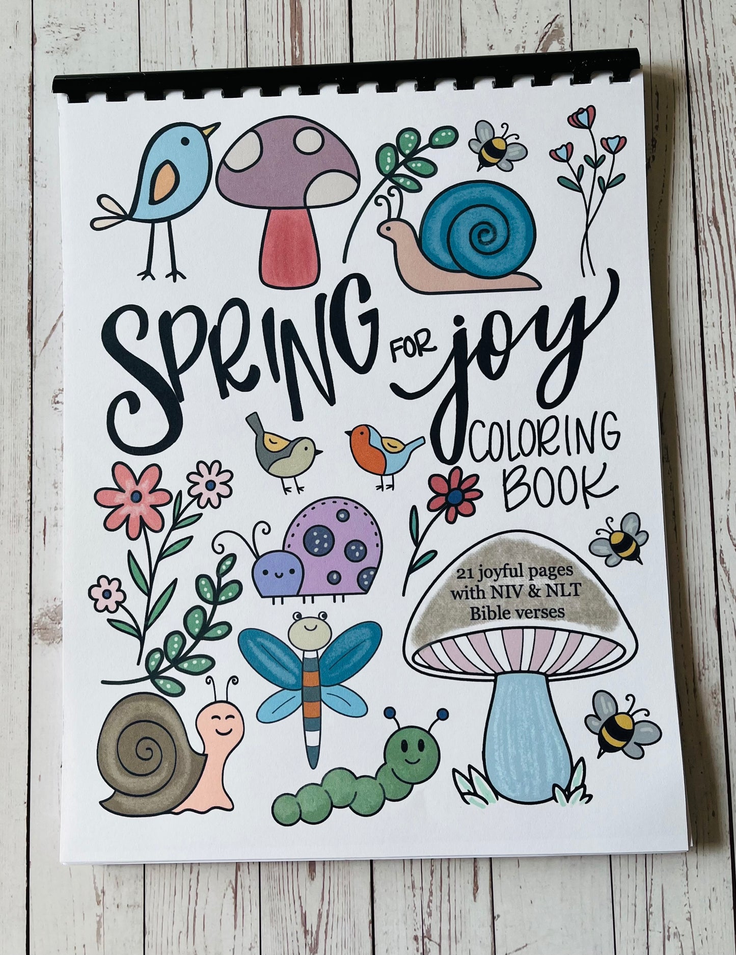 Spring for Joy Coloring Book