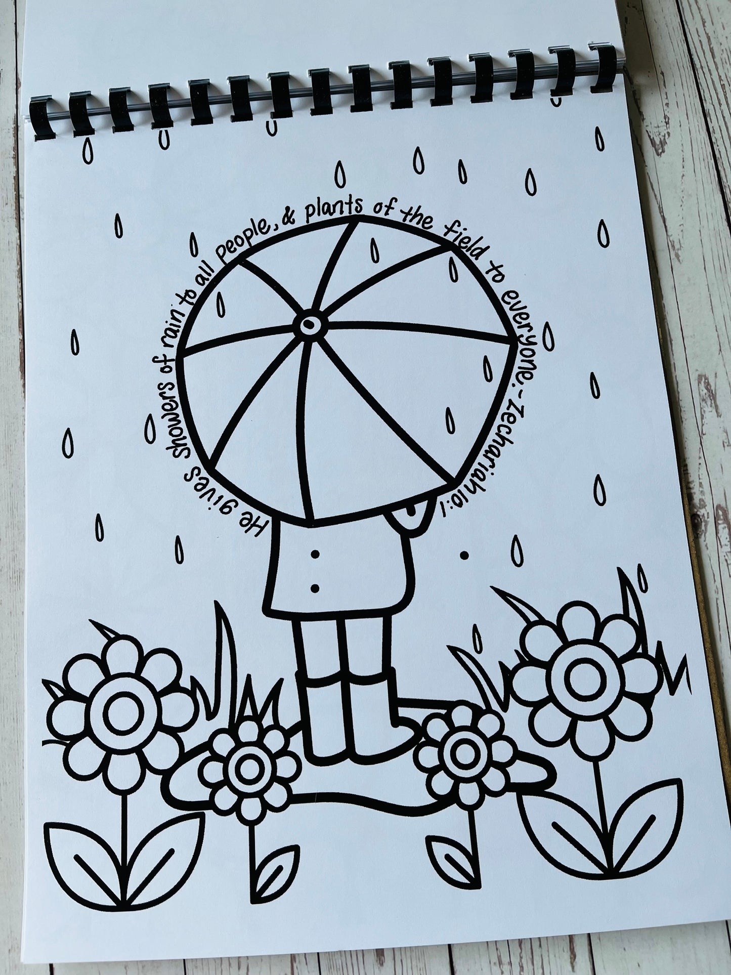 Spring for Joy Coloring Book