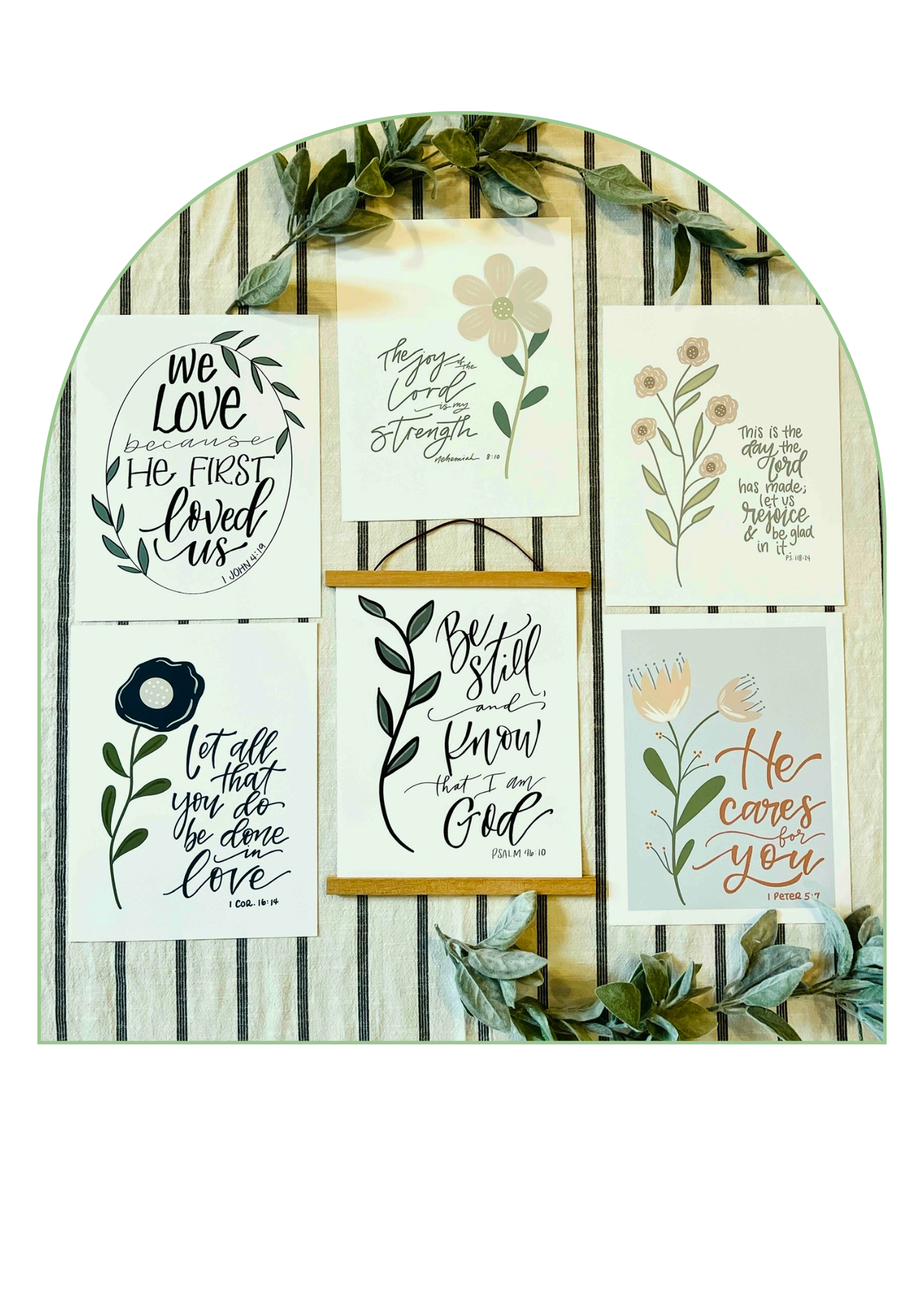 11x14" Scripture Prints